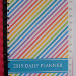 My 2015 Printable Rainbow Daily Planner