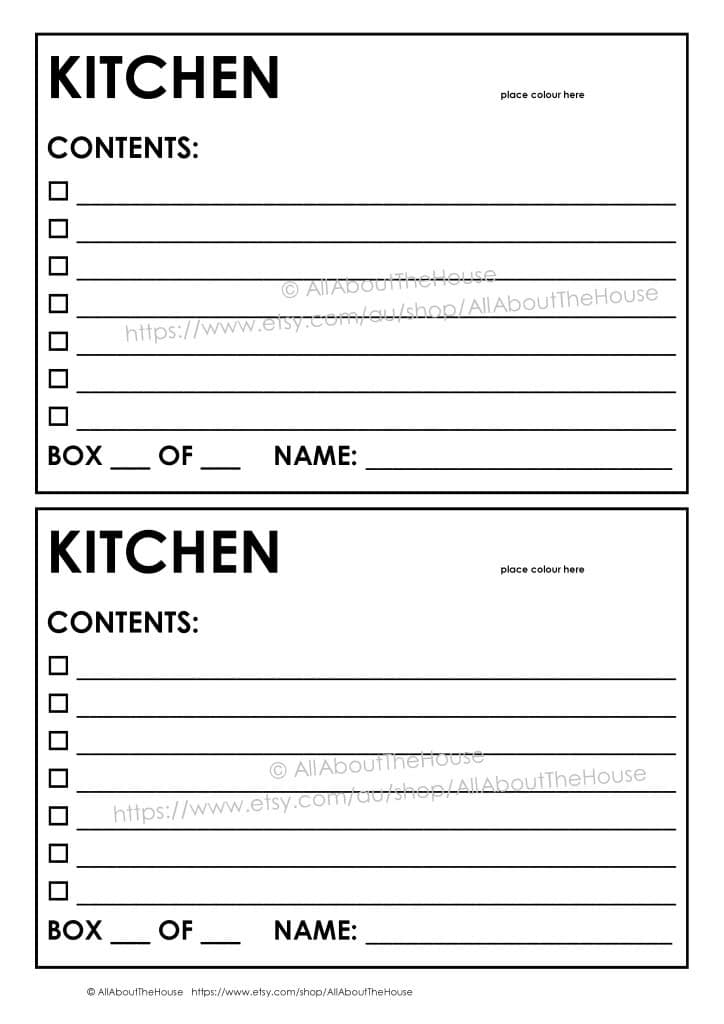 Moving Planner – Editable – All About Planners