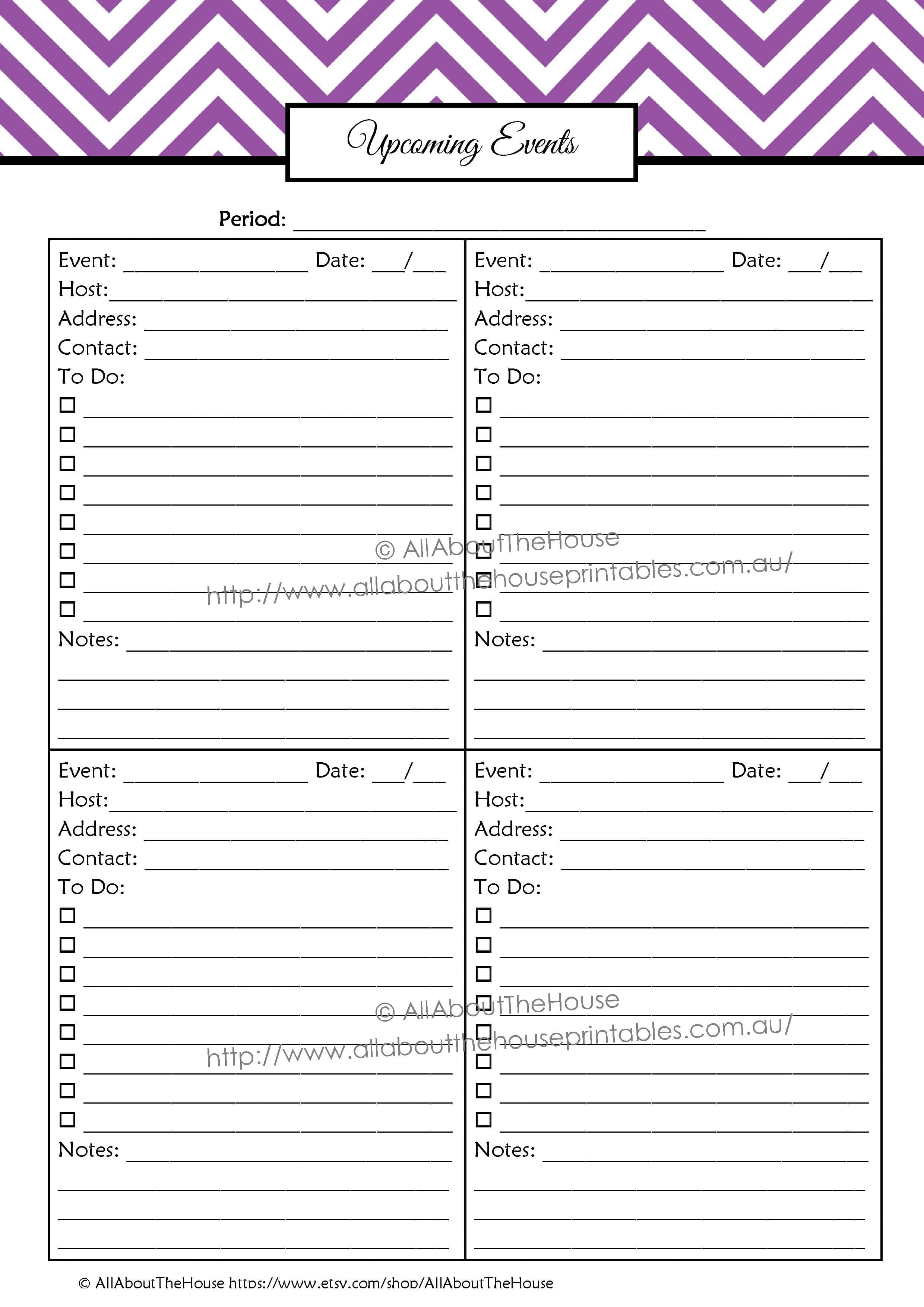 Printable Direct Sales Planner – EDITABLE – All About Planners