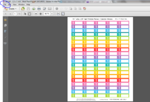 printable planner sticker printing tips diy planner organization