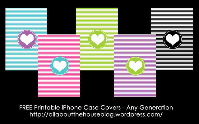FREE Printable Iphone Case Covers