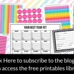 Limited time printable planner stickers discount bundle!