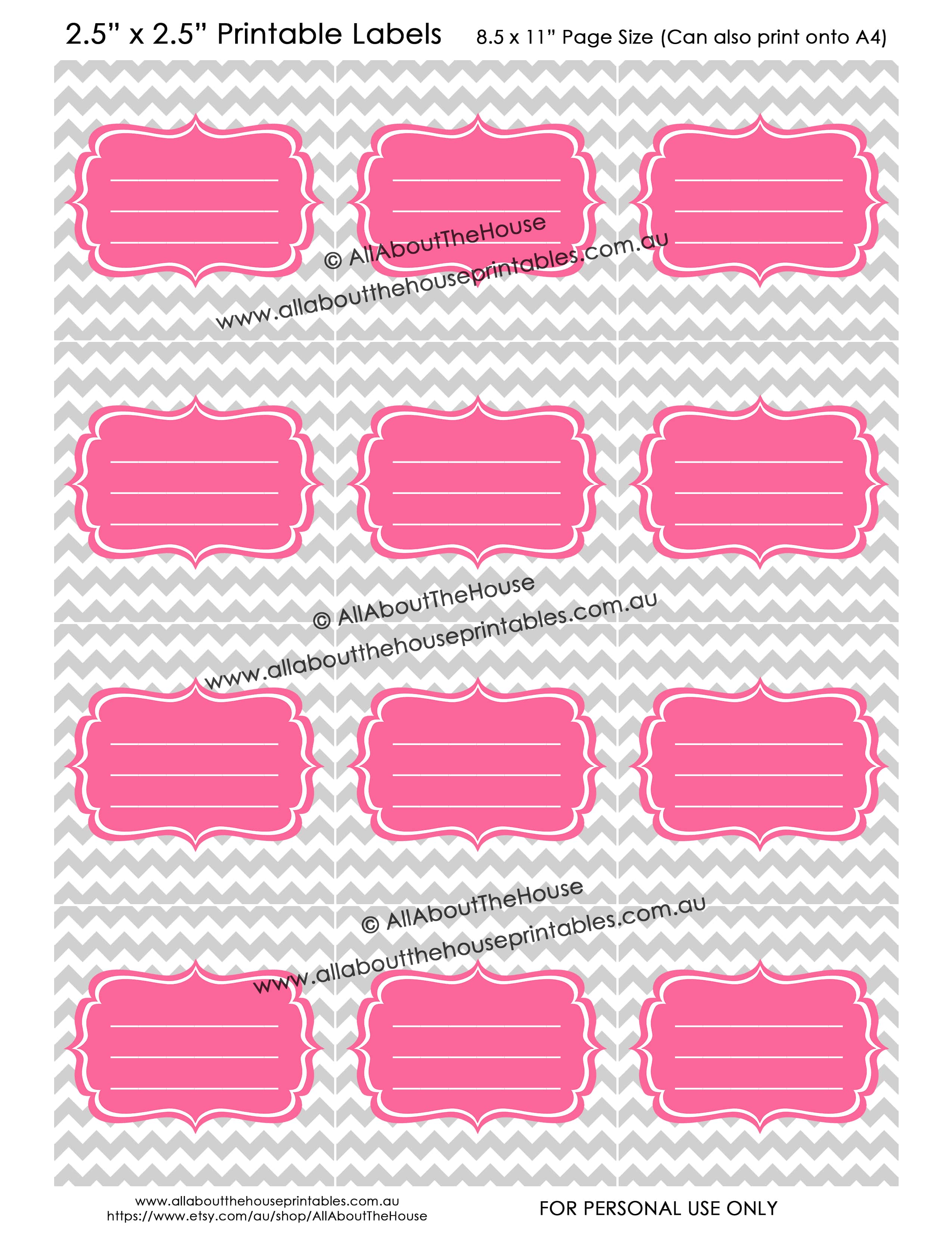 How to add your own text to printable labels (plus FREE printable cleaning labels!)