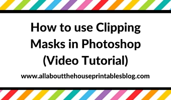 How to use Clipping Masks in Photoshop