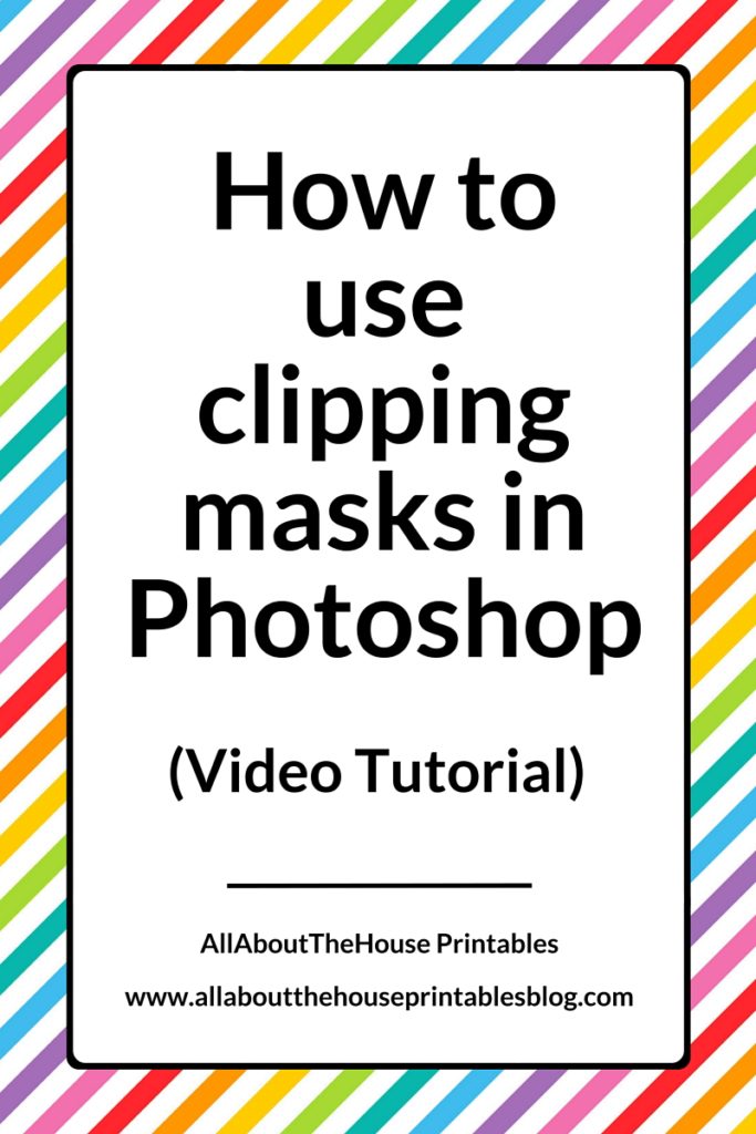 how to use clipping masks in photoshop word art pattern overlay digital paper graphic design surface design illustator ecourse photoshop for beginners