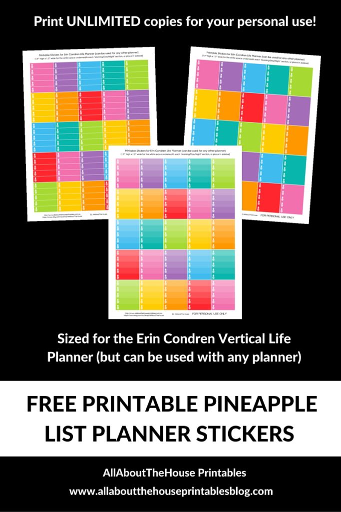 Fortune Teller  Rose Gold Foil Full Weekly Sticker Kit  for Standard Vertical Planner Stickers