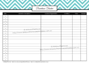How to organize your taxes with a printable tax planner – All About ...