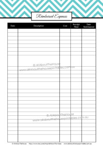 How to organize your taxes with a printable tax planner – All About ...