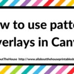 How to use pattern overlays in Canva