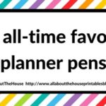 My all time favorite planner pens: Pilot Frixion Erasable Pens Review
