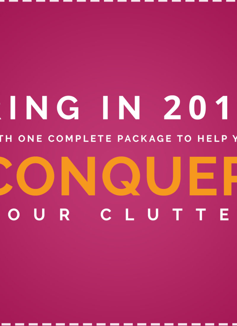 conquer your clutter ultimate bundle