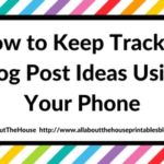 How to keep track of blog post ideas on your iPhone (no paid app required!)