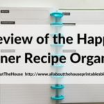 MAMBI Happy Planner Recipe Organizer Review