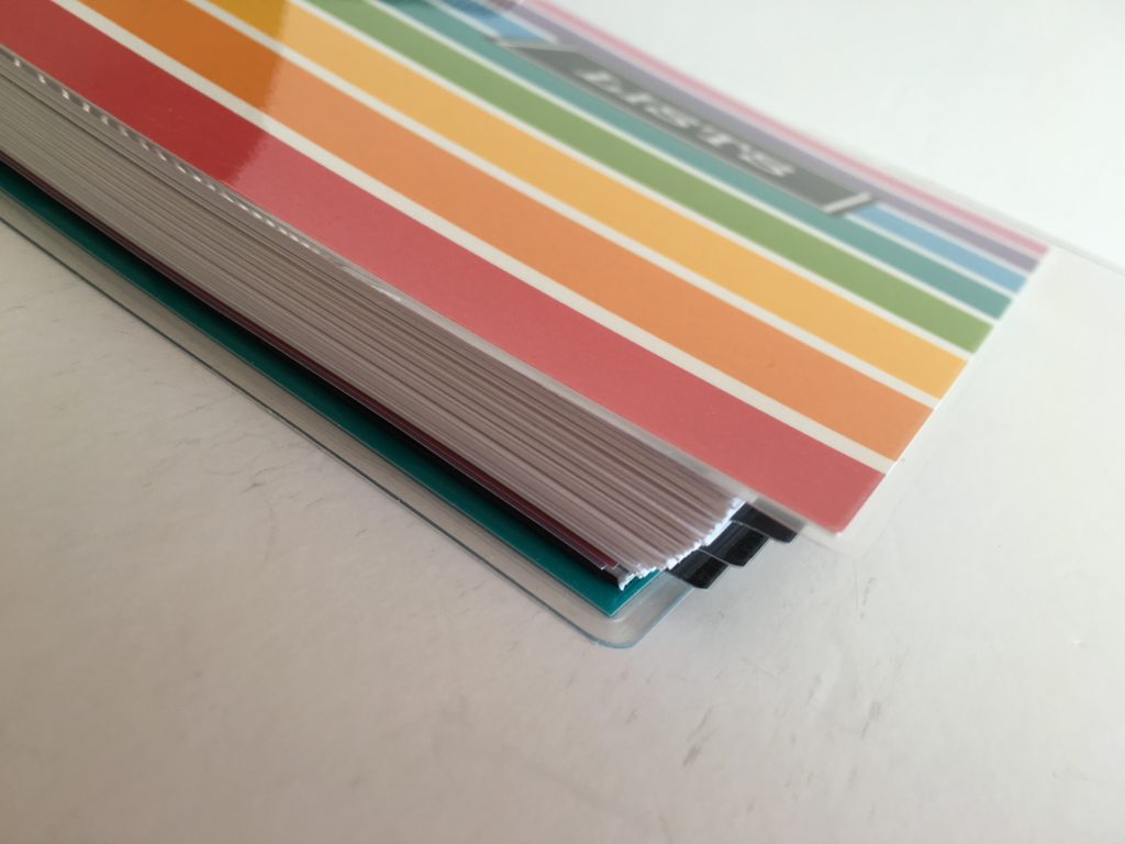 DIY erin condren cover overlap what size is the ec life planner cover planner hack tutorial cheap rainbow free printable