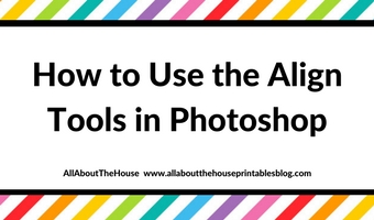 How to use the align tools in Photoshop (step by step tutorial)