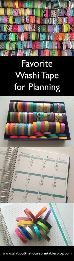 favorite washi tape for planing planner decorating hack cheap diy planner page how to decorate your planner best ways to use washi