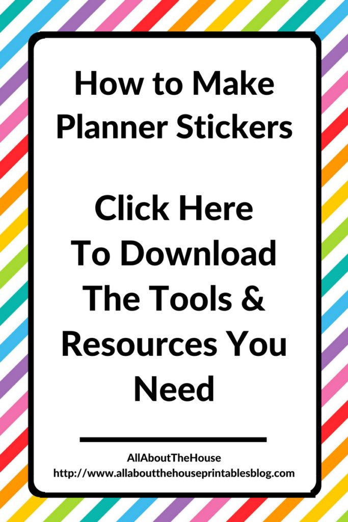 how to make planner stickers tools resources tutorial silhouette erin condren plum paper free printable happy planner mambi