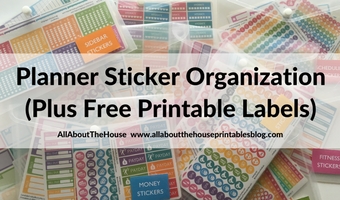 planner sticker organization how to organize sticker planners 101 addict supplies binder folder free printable label rainbow