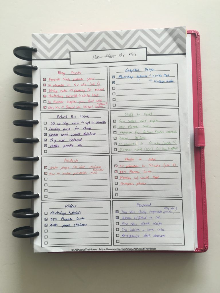 free printable weekly planner editable task list to do how to plan your week increase productivity family planner mom-min