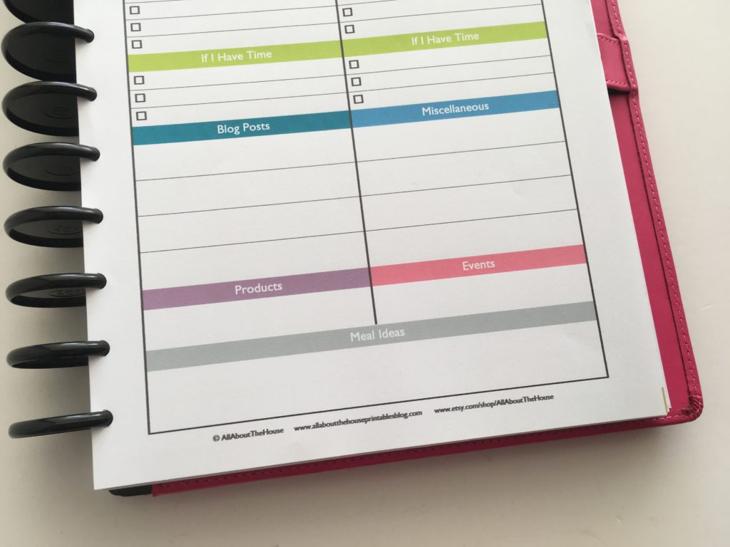 how to use your planner effectively free weekly planner printable 1 page rainbow to do list goals notes ideas simple effective editable