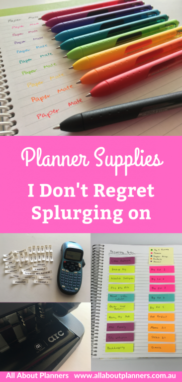 planner supplies i don't regret splurging on sticky notes expensive pens arc discbound favorite planning supplies tools bullet journal newbie beginner resources essentials gift guide