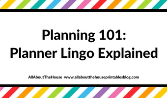 planning for beginners, planner lingo explained, how to choose a planner, best planner for moms, midori, filofax, terms, fyi