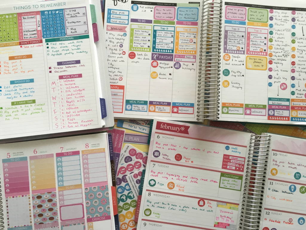 functional planner stickers using different planners with erin condren size planner stickers tips ideas inspiration