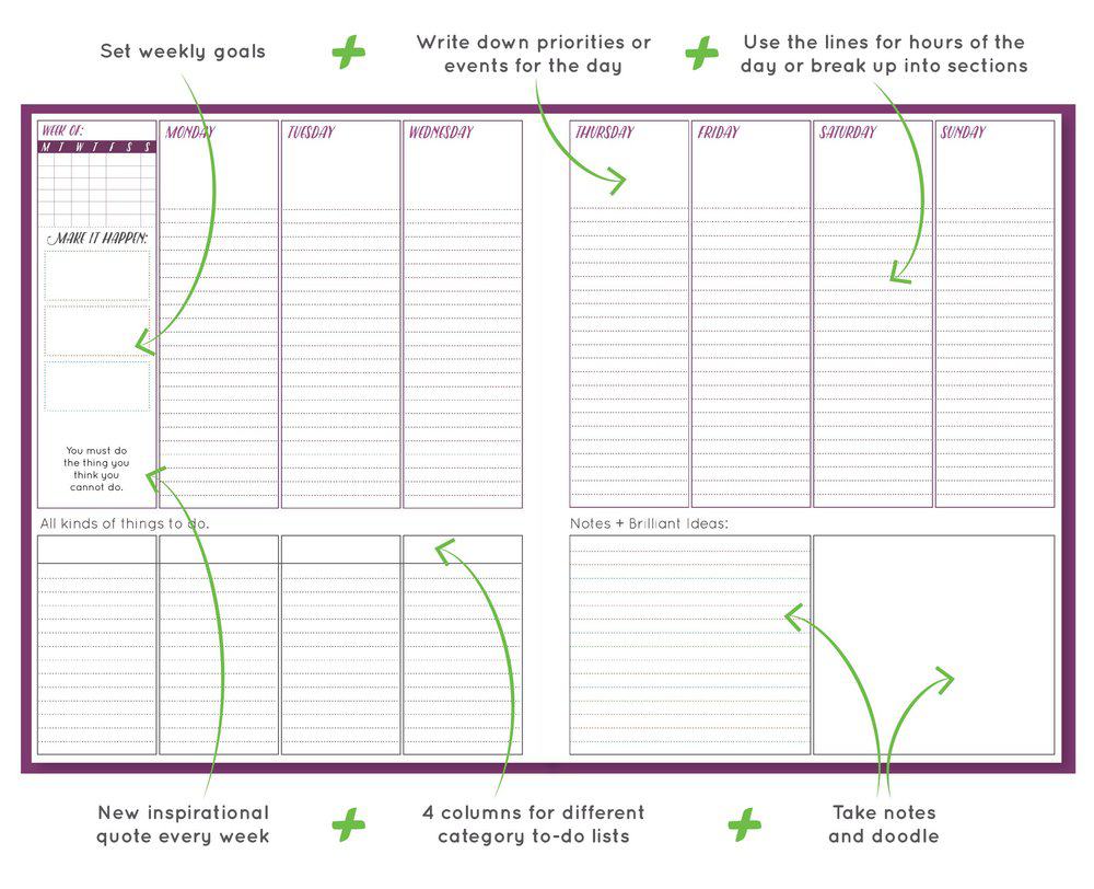Planner Companies That Will Let You Download Print And Try Their 