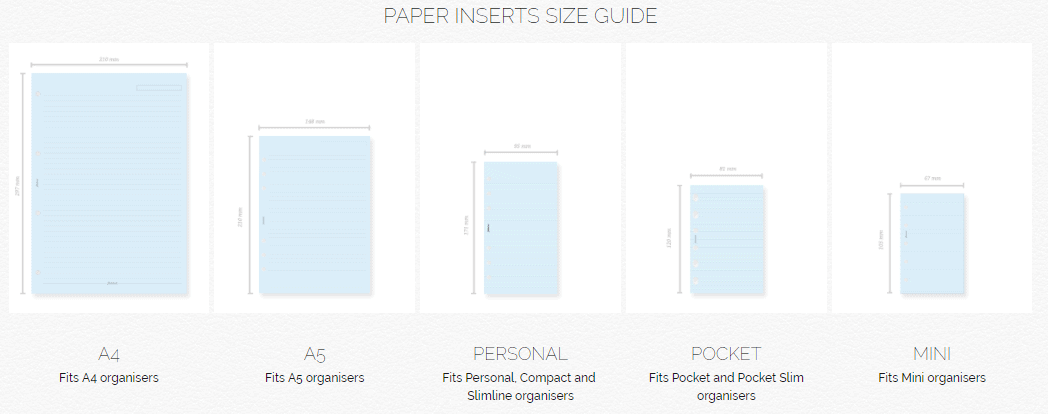 Ultimate planner page size guide (with printable reference cheat sheet) – All About Planners