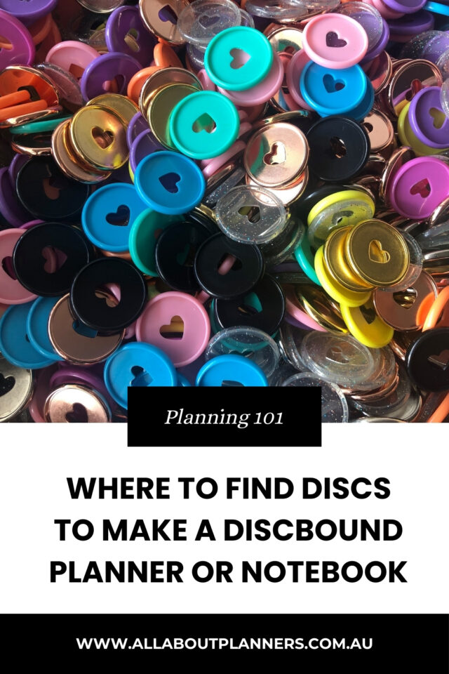 where to find discs to make a discbound planner or notebook recommended websites happy planner arc levenger circa maggie holmes colorful