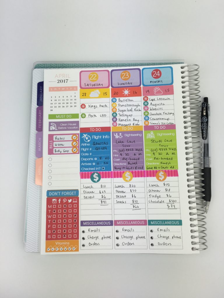 do erin condren life planner size stickers fit the plum paper vertical planner colorful weekly spread plan with me inspiration ideas vacation minimal simple