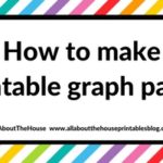 How to make printable graph paper in Photoshop (perfect for habit tracking and bullet journalling!)