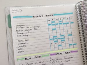 How I plan my week: my 6 step process – All About Planners