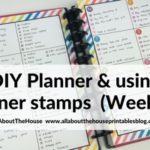 Making a DIY printable planner with a flexible layout (52 planners in 52 weeks – week 18)