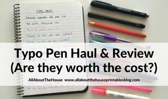 typo pen haul and review are they worth the cost favorite planner pens australian planner supplies color coding gel ballpoint