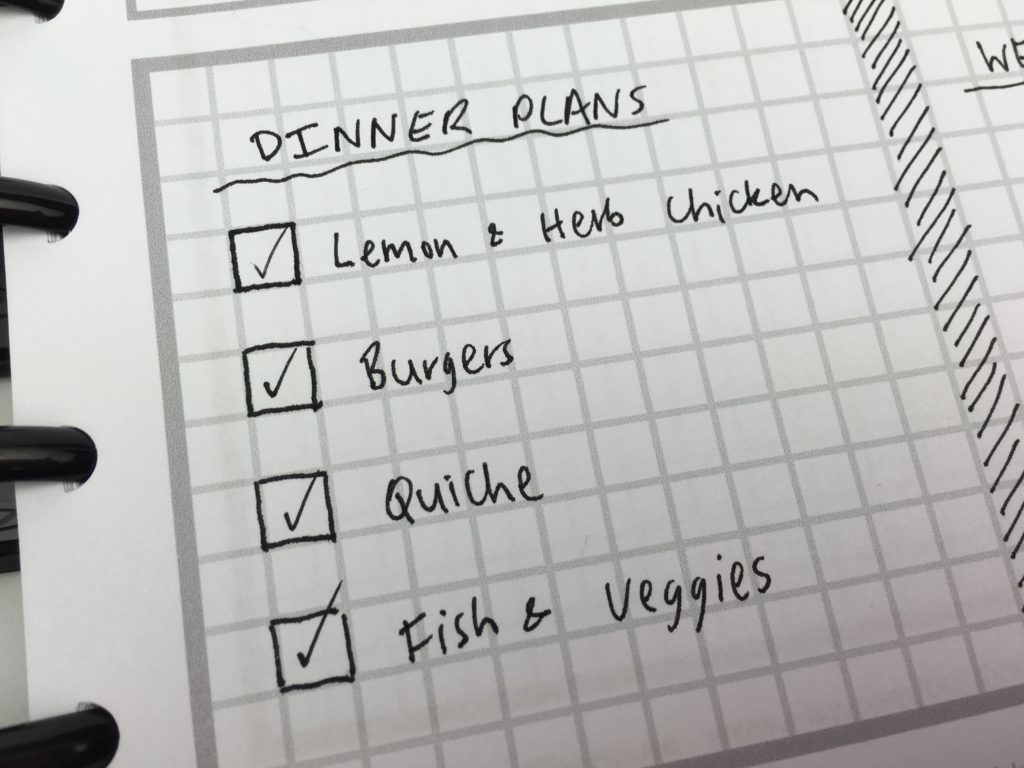 using grid paper to plan your day bullet journalling meal planning keeping track of to dos minimalist planner inspiration diy inspo