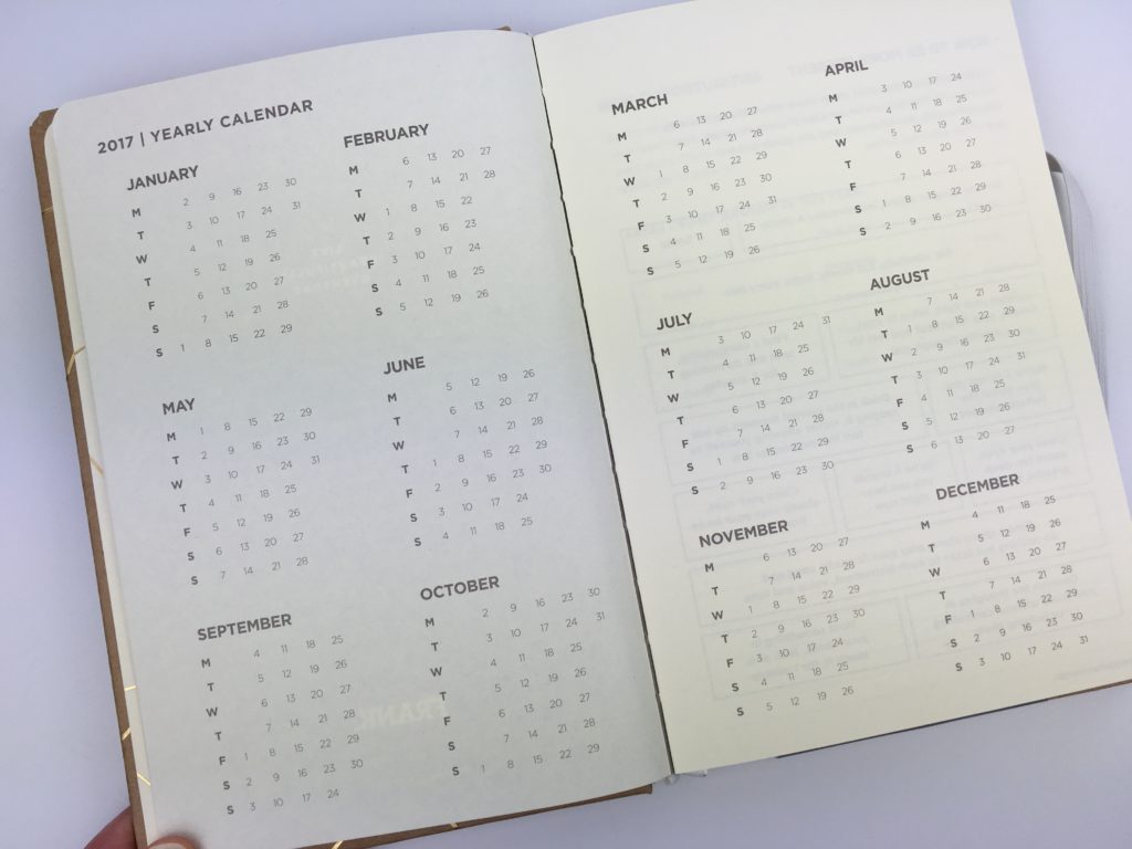 2017 frank planner review simple minimalist weekly planner horizontal monday start