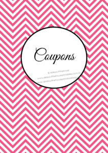 How to make a coupon binder and keep it organized (plus printables)