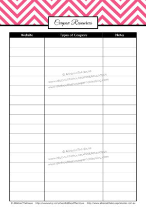 How to make a coupon binder and keep it organized (plus printables ...
