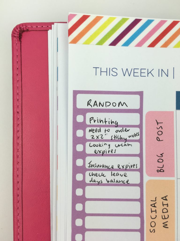 how to pre plan your week weekly spread layout ideas categorised student mom family limelife planners layout c diy free printable tips-min
