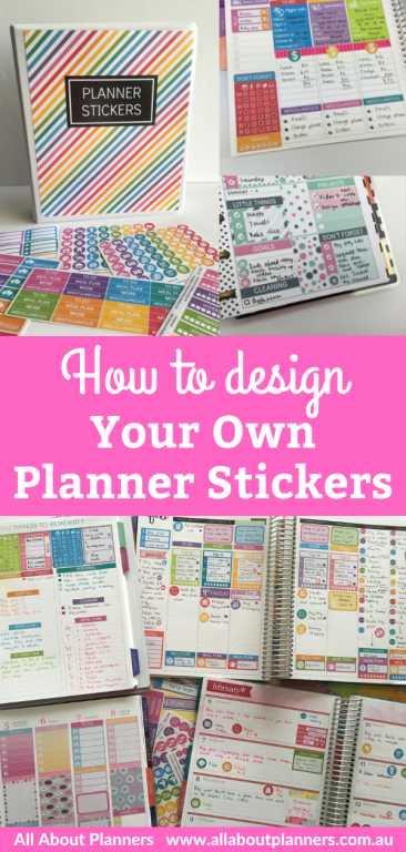how to design your own planner stickers from start to finish using silhouette studio silhouette machine