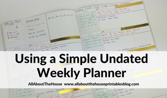 simple weekly planner spread bullet journaling minimalist color coding inspiration ideas horizontal layout diy