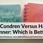 Erin Condren Horizontal Life Planner versus Horizontal Happy Planner: which planner is better?