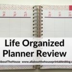 Review of the Life Organized Weekly Planner by Paper House