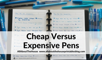 Cheap versus expensive pens: is there actually a difference in quality?