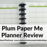 Plum Paper Me Planner Review