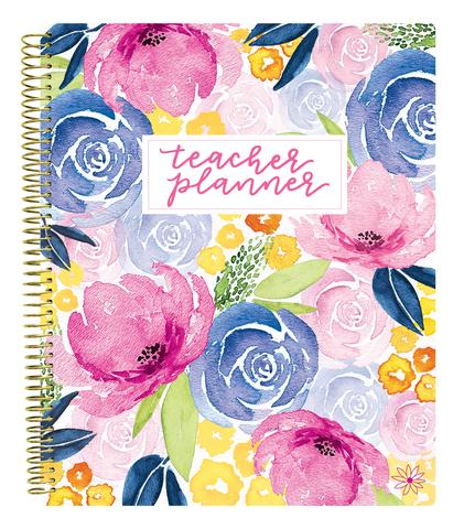 Bloom teacher planner, weekly planner, alternative to erin condren teacher planner, undated teacher planner