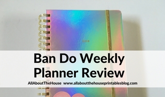ban do weekly planner review 2017 2018 academic year unlined 2 page weekly spread fun colorful horizontal pros and cons