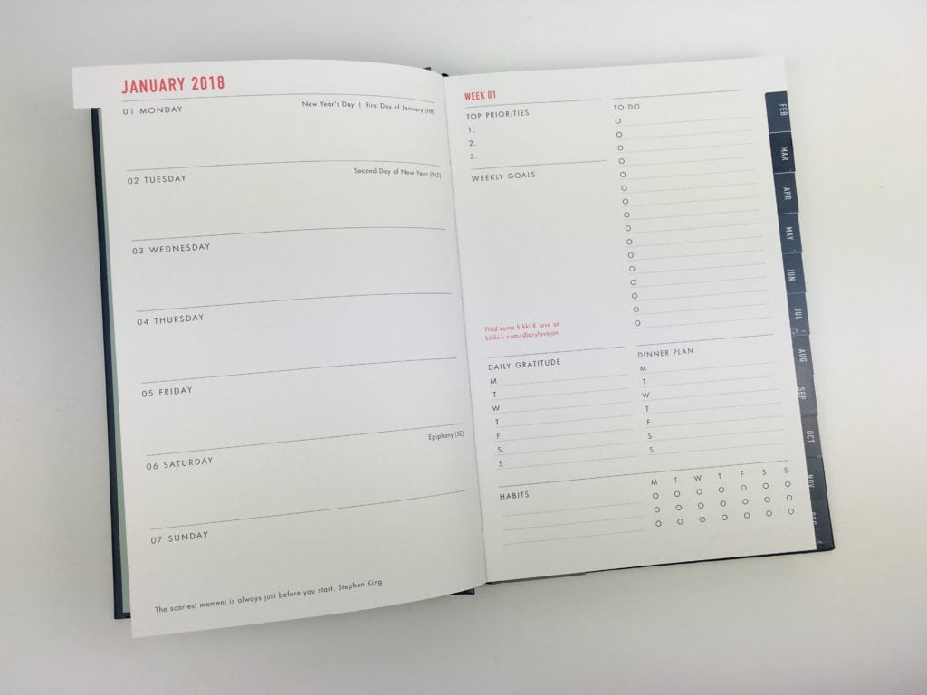 Kikki K Weekly Planner Review All About Planners