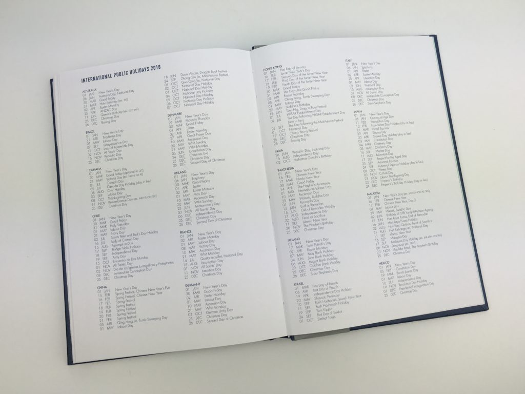 kikki k weekly planner review australian planner public holidays printed 2018 2 page horizontal checklist top 3 habit tracker